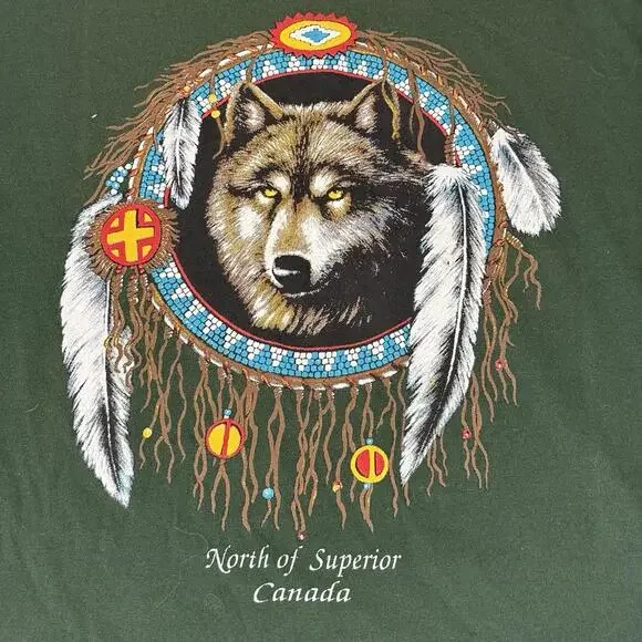 B&C Native American Dream Catcher Graphic Shirt Men’s - Picture 6 of 6